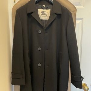 Men Burberry Wool Coat size 56